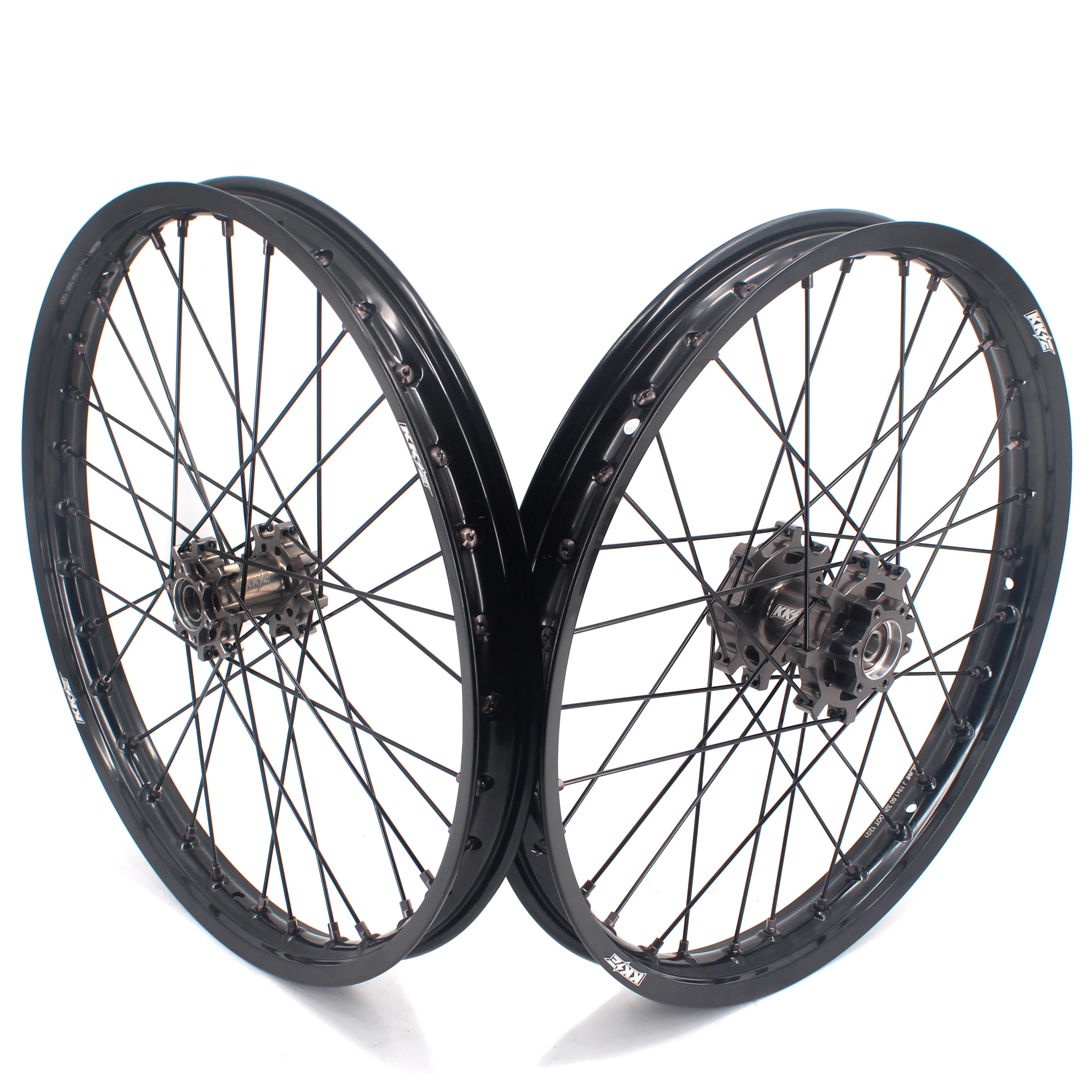KKE 19 inch Electric Bicycle Bike Front And Rear Wheels Rims Set Fit on Sur Ron Light Bee X 2019-2022 CNC hubs GLM rims