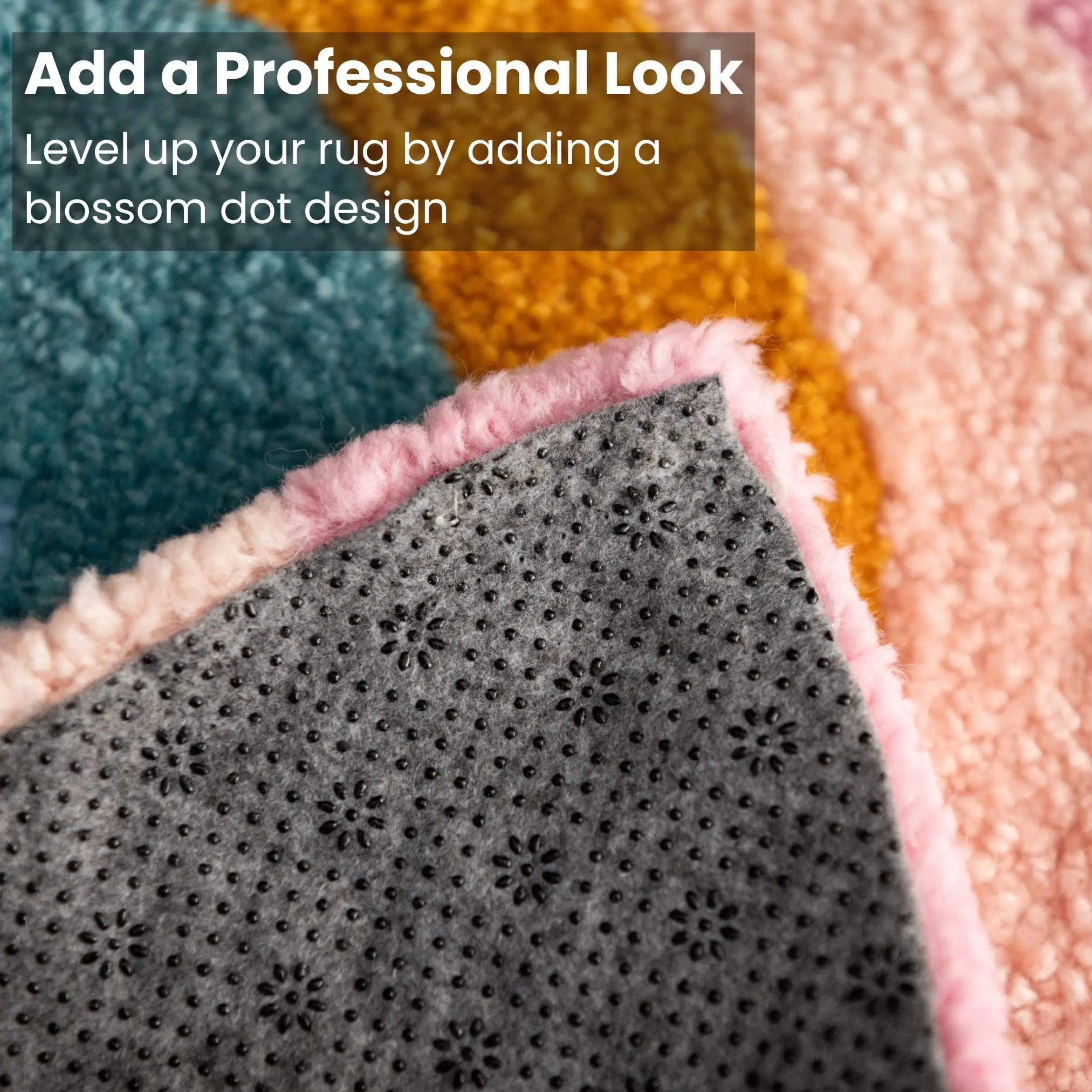 Tufting Rug Backing Fabric Cloth Cuttable Textile Raw Material Non slip Felt Anti for Carpets