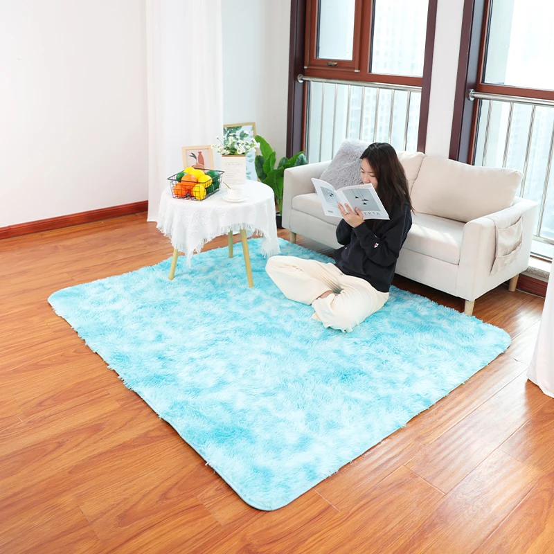 cheap price rugs for living room long pile comfortable wool carpet shaggy floor rugs