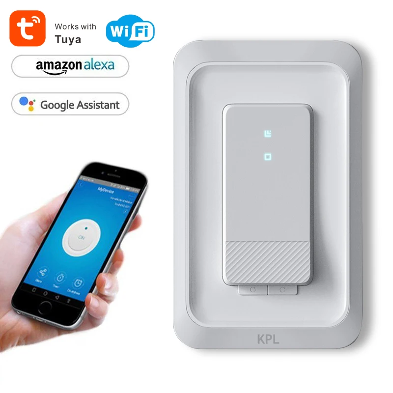 
US standard 1 Gang Tuya Smart Life Home APP and Google Home Alexa voice Control wifi light switch smart home 