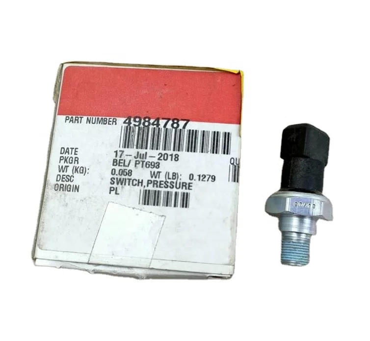 ISBe ISDe QSB 4BT 6BT diesel engine parts oil pressure sensor 3283850 pressure switch 4984787 for Cummins
