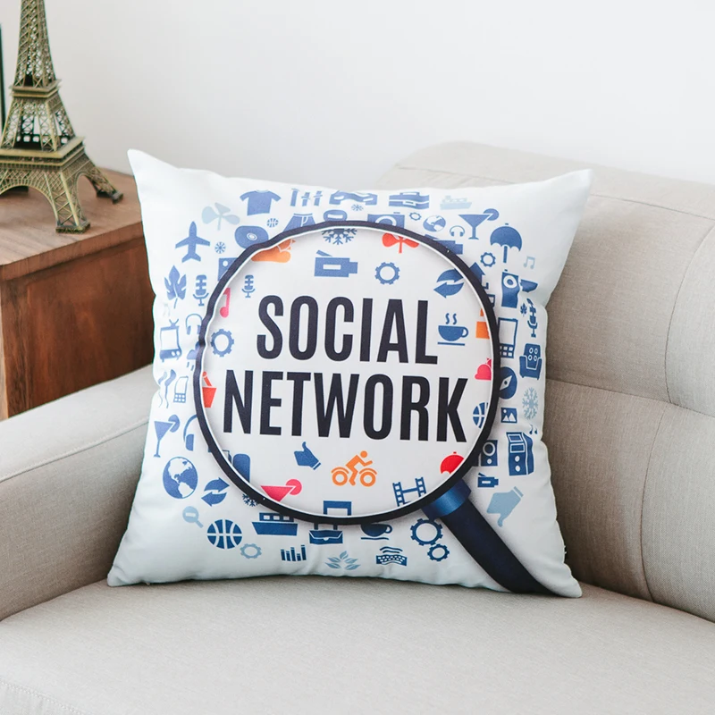 Home Brilliant 18 x 18 Inches Decor Super Soft Plush Throw Pillow Cushion for Sofa Couch Bed