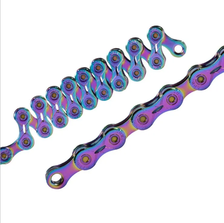 SUMC 11-speed colorful semi-hollow bike chain