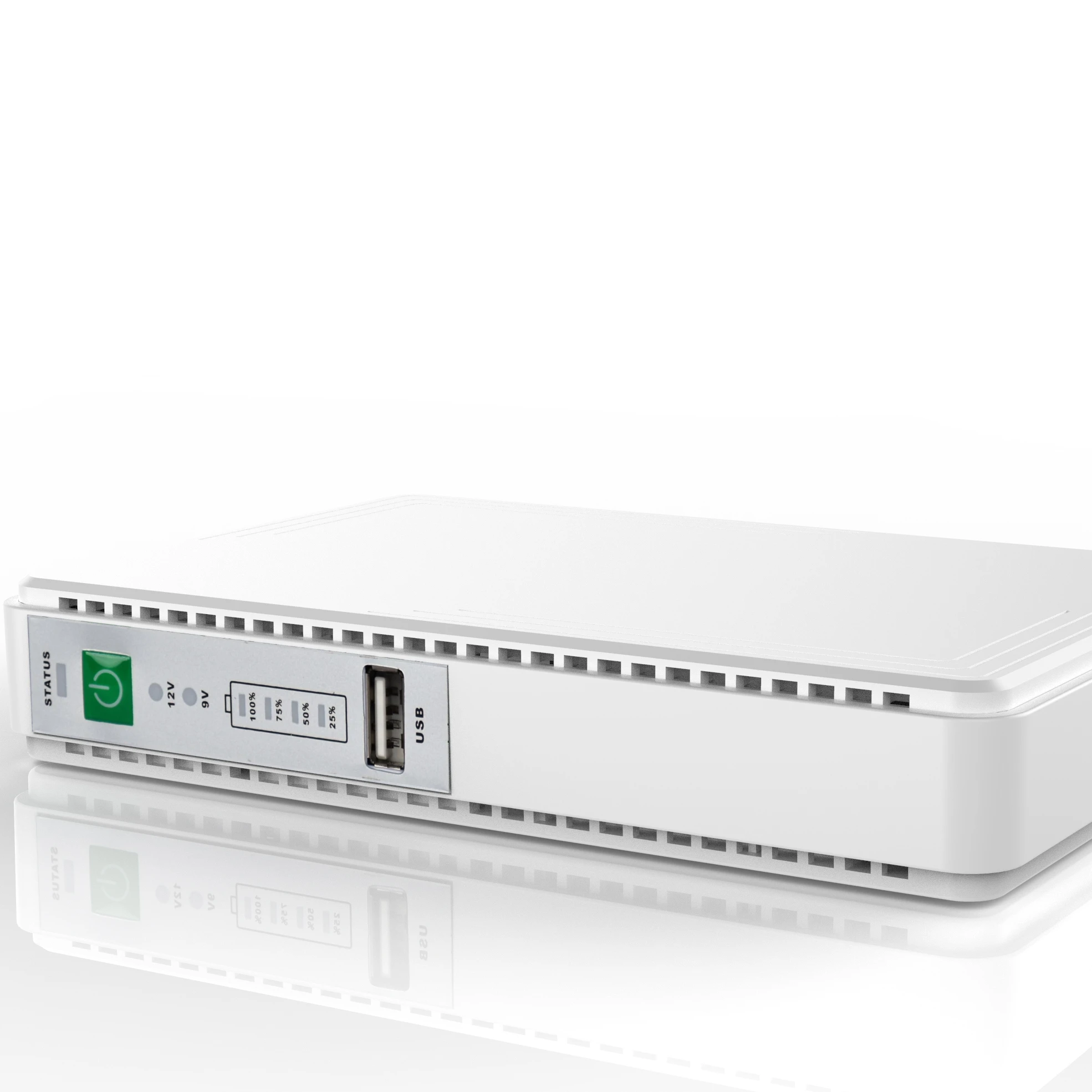 Мини dc ups для Wi-Fi маршрутизатора и камеры белый аккумулятор 8800mah