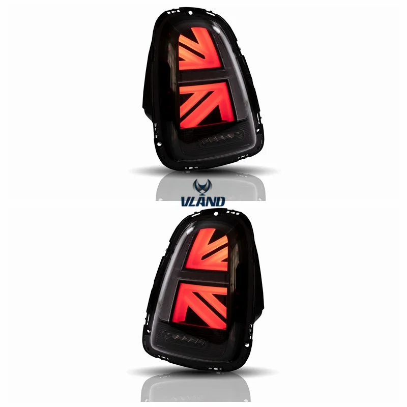 VLAND Factory 2th Gen Mk II One Hardtop SD R56 R57 R58 R59 Rear Lamp LED 2007-2013 Cooper S Tail lights Assembly For BMW Mini
