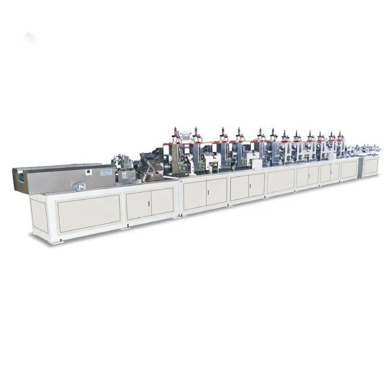 60 m/min Paper Edge Corner Protector Machine Servo Motor Cutter Edge Corner Board Making Machine