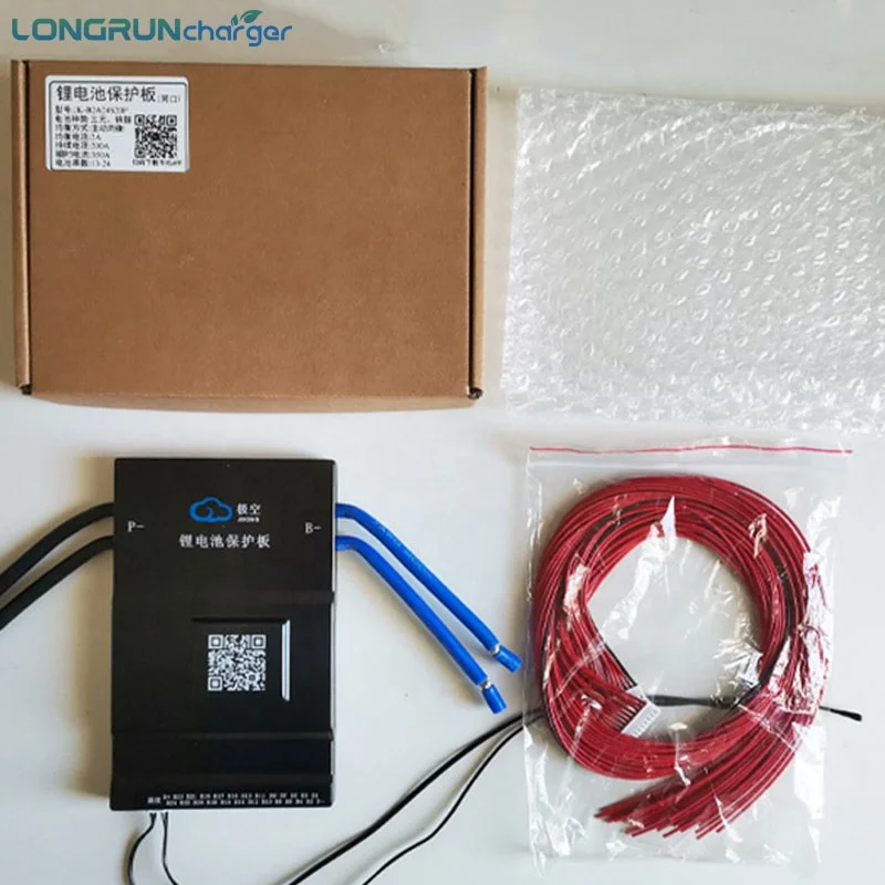 Jk 100A 200A Smart BMS RS485/CAN with Charger bms for lithium ion battery pack battery management systems (bms)