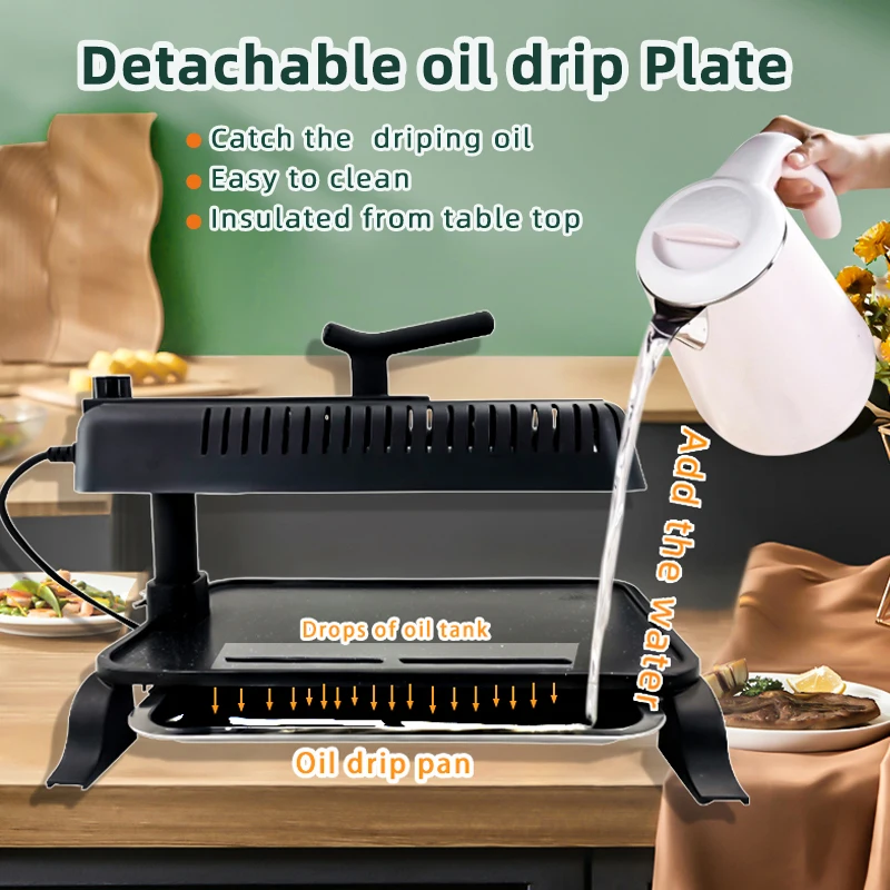 Electric Smokeless Indoor  BBQ infrared grill Wholesale