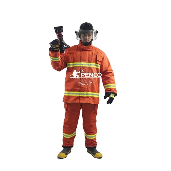 NFPA  STANDARD EN469 Approved Fire Fighting Clothing fireman suit turnout gear for firefighter