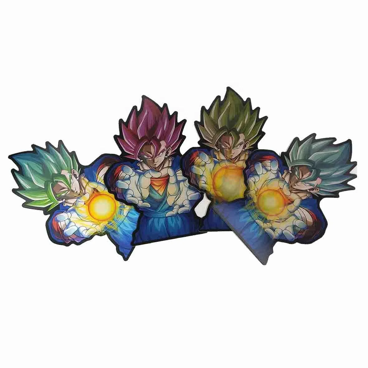 Lenticular 0.60mm Thickness Flip Stickers Custom Lenticular Sticker 3D Anime Stickers for Decor