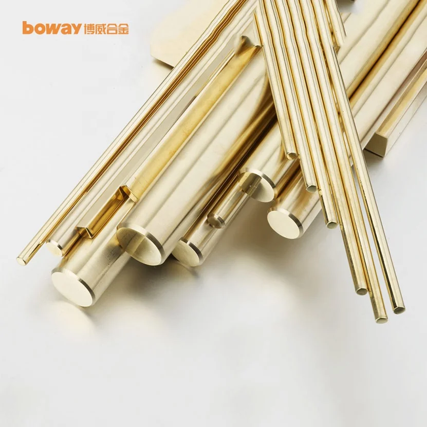 Boway Alloy Customized C18200 Cucr Chromium 3-3.6m Copper Bar Cucr1zr For Welding Machine Electrodes
