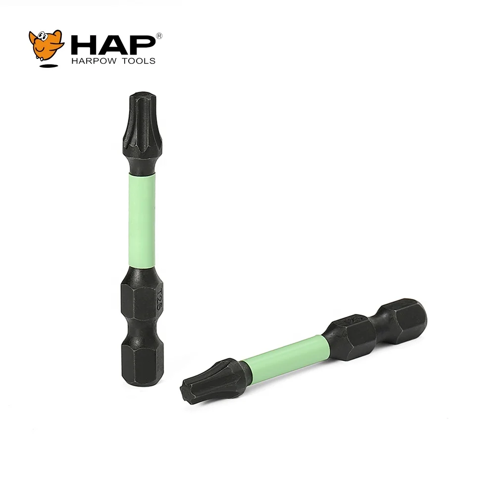 Ready to ship universal drill bit top quality T25 50mm impact screwdriver bit with green color ring