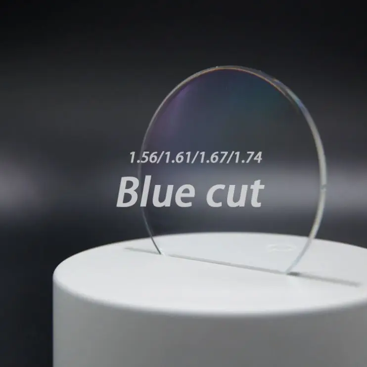 Factory Direct Best Price 1.56 UV420 Blue Block Lens Ar Blue Coating Lenses Optical