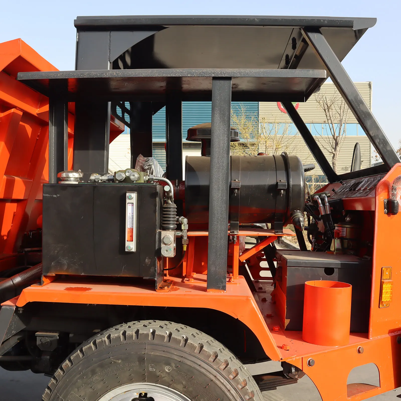 Customizable 5 Ton Rocks Conveying Dump Truck for Mining Transportation Dump Tipper