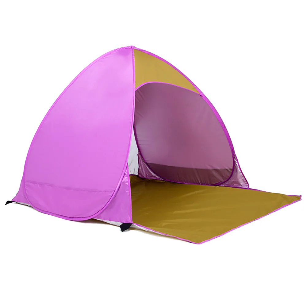 New Ultralight 2 Person Anti Uv Sunshade Shelter Portable Quick Set Up Camping Tent