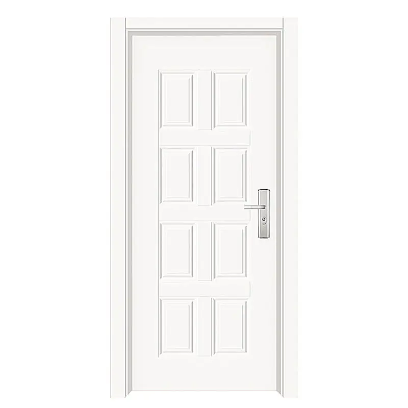 China Supplier Modern Internal Wood Door Customized Soundproof Interior Wooden Door