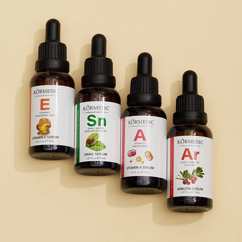 KORMESIC Skin Care Moisturizing Collagen Hyaluronic Acid Serums For Face Whitening Niacinamide Vitamin C Face Serum