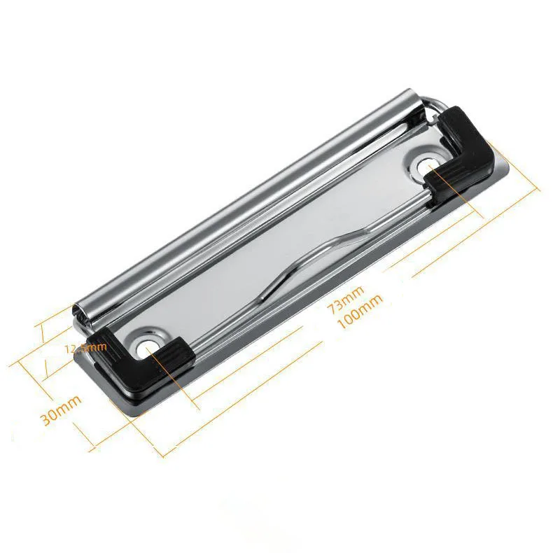 Wholesale Metal board clip Gold silver black red various sizes style clipboard clips