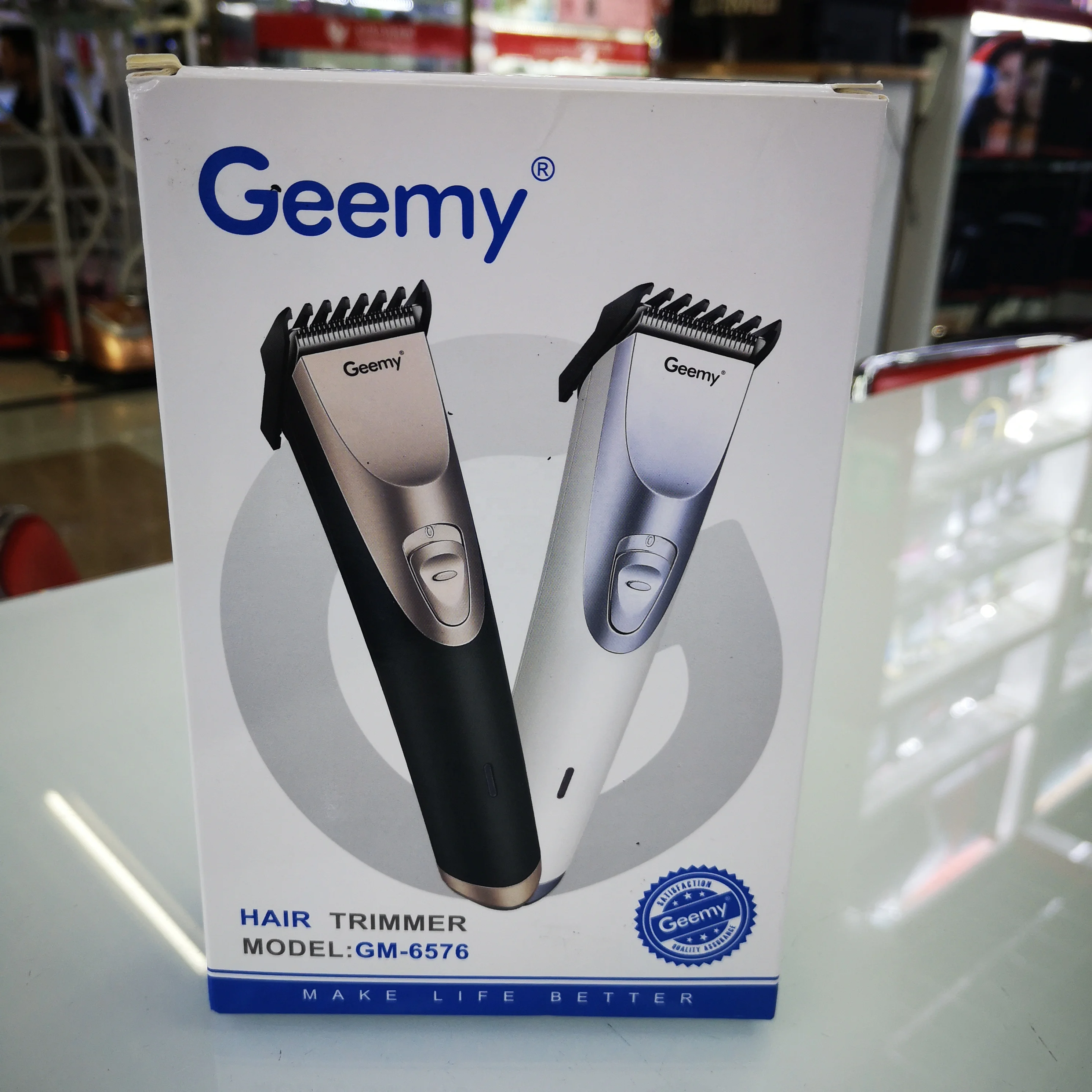 Cheap price GEEMY GM6576 Rechargeable Electric Hair Clipper