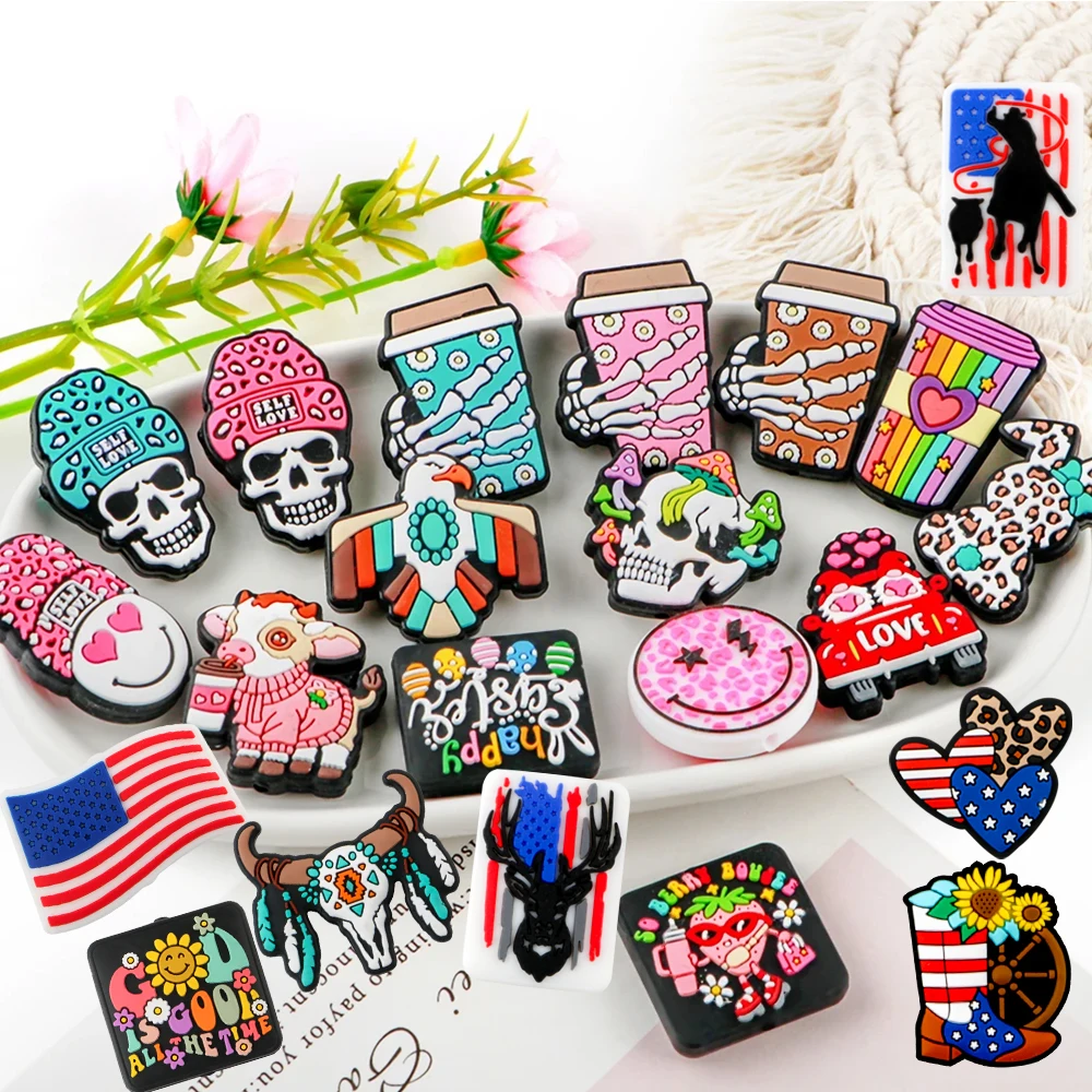 Xinghan New Products Mixed Color Bulk Animal Silicone Beads Food Grade Teething Beads BPA Free Silicone Beads Wholesale