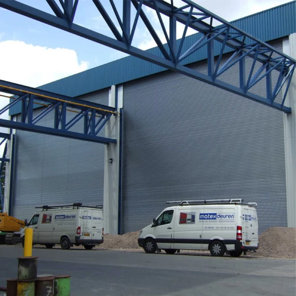AS2047 TOMA Industrial Motorized  Roller Shutter Door Electric Aluminum Rolling Shutter Door
