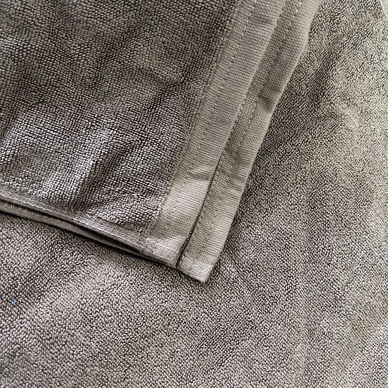 Pure coton towel yarn 21s/2 solid color for hotel or spa