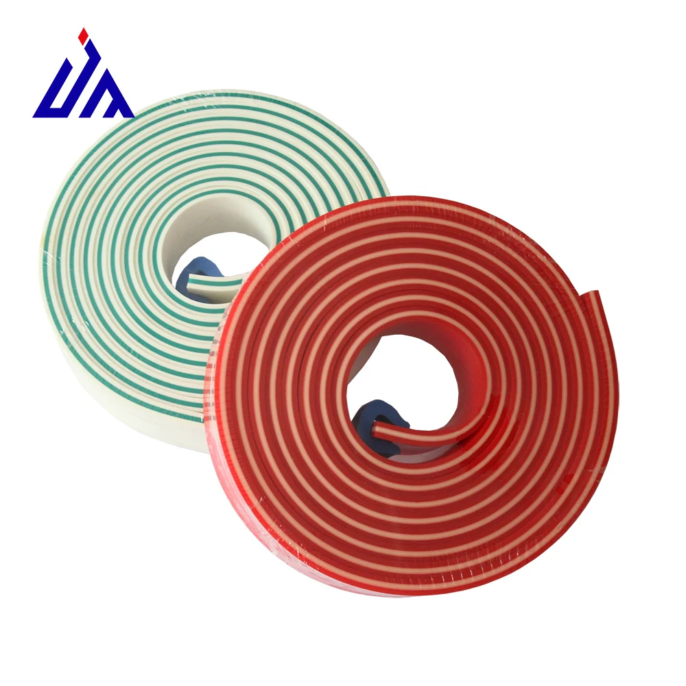 polyurethane pu screen printing rubber blanket squeegee scraper blade factory supplier