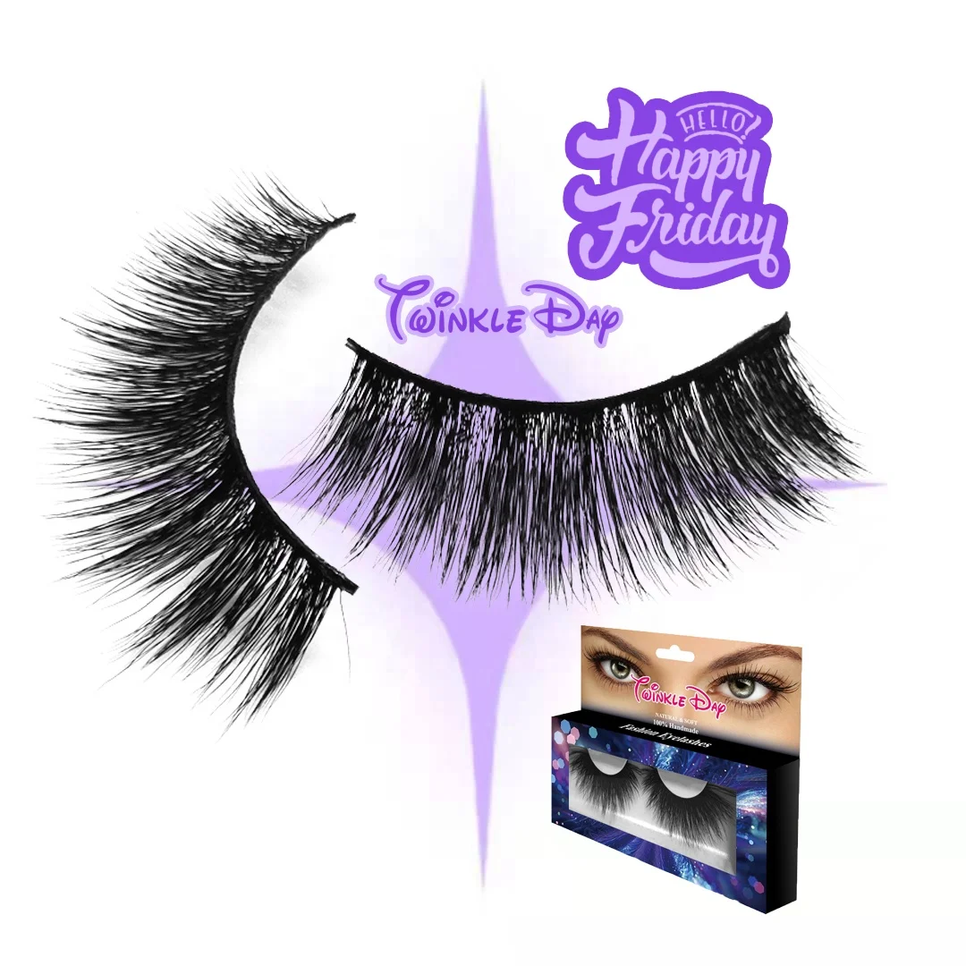 Buy One Get One Free 9D Natural Looking Synthetic Eyelashes Fast Delivery Dramatic For Show Super Fluffy
