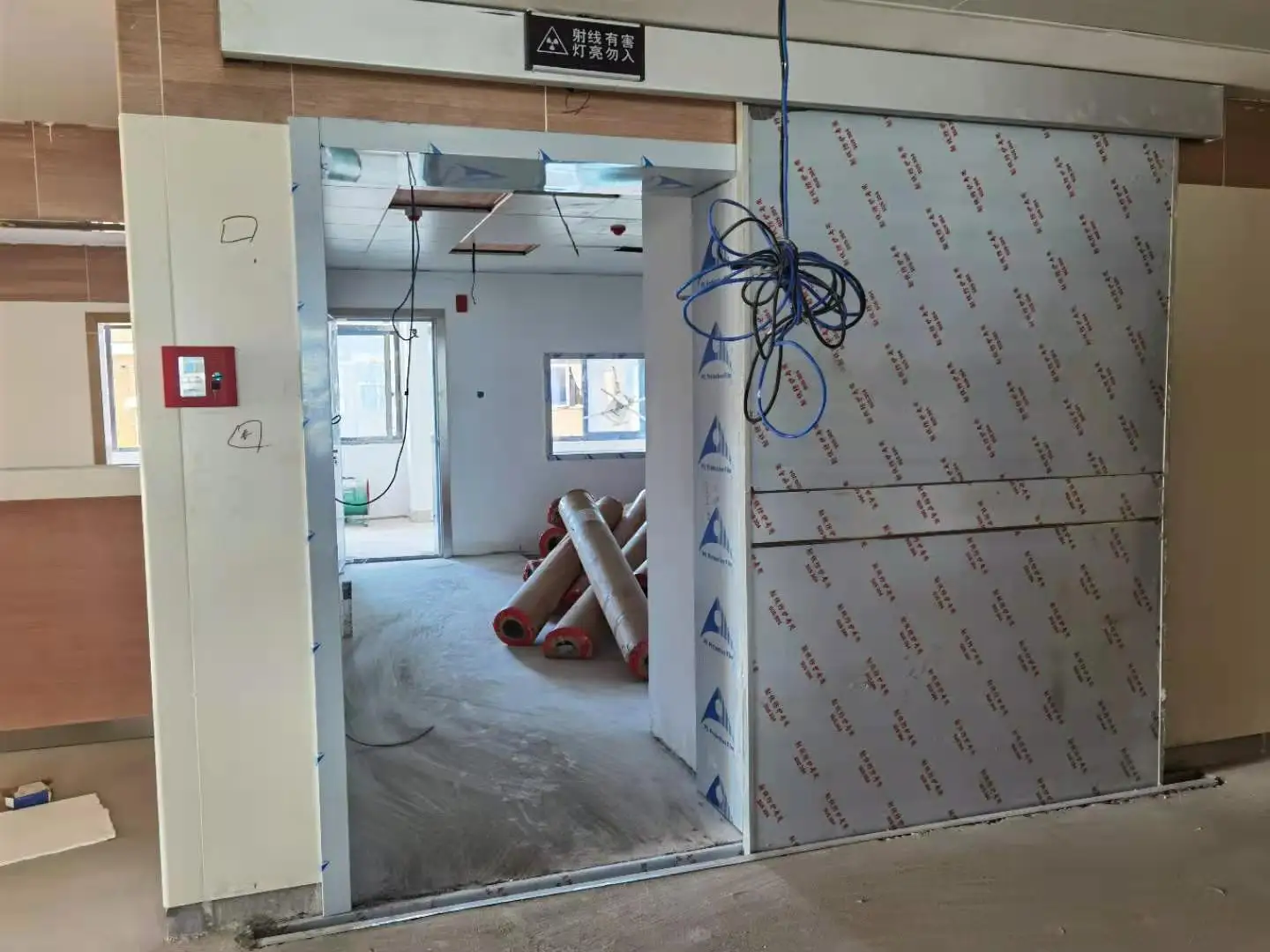 Customized Radiation Protection X Ray Medical Lead Door For Hospital