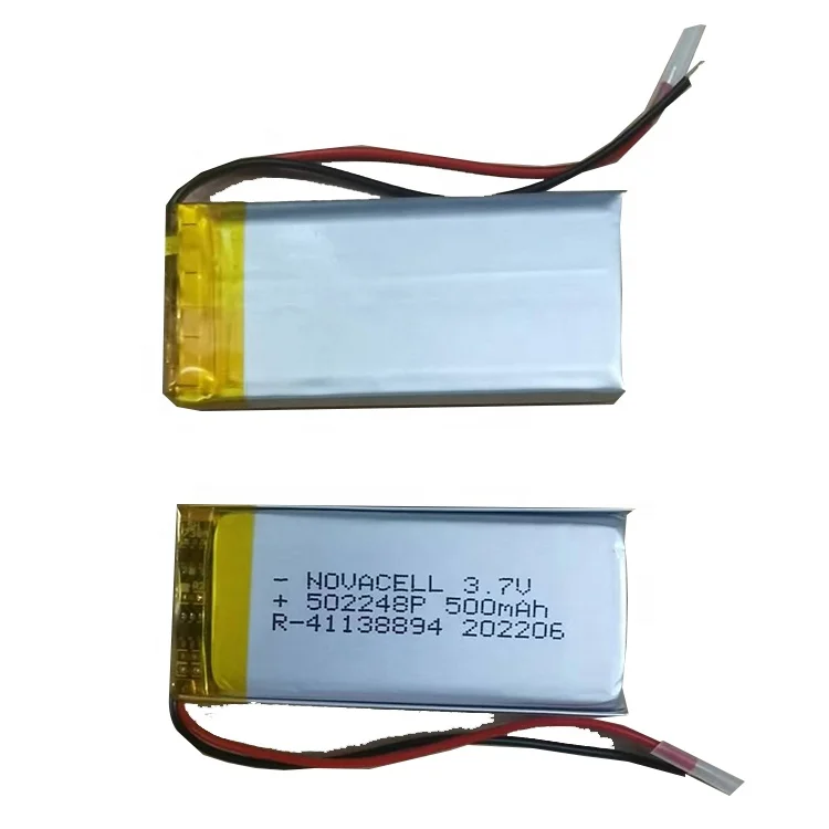 bis approved lithium polymer battery 502248 701855 3.7v 500mah 1.85wh