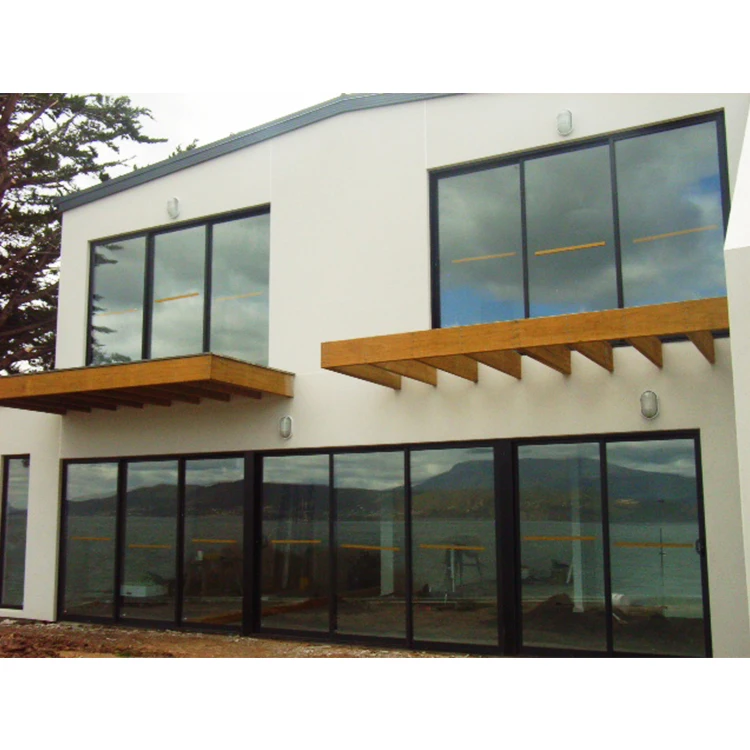 Office AS 2047 powder coated aluminum double glass sliding window for kenya nepal market