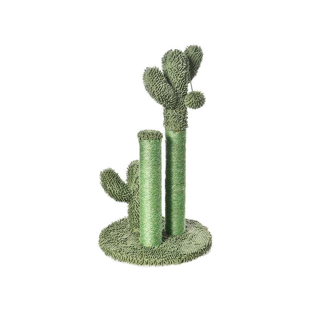 Cactus Cat Tree Hot Sale 300000 Pcs Customized 100% Natural Sisal Cat Toys Climbing Scratching Post Cactus Cat Tree