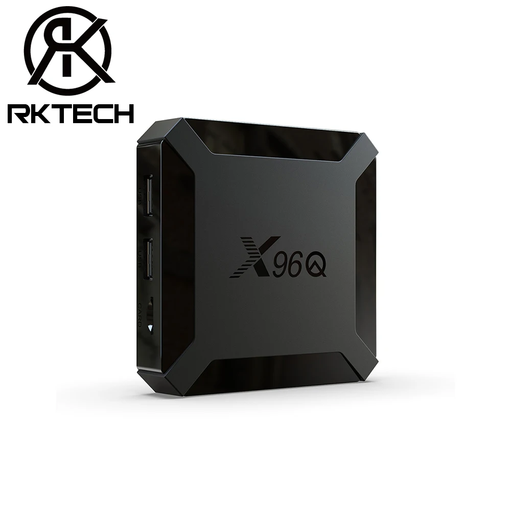  RK новейшая ТВ-приставка X96Q Allwinner H313 1G/8G 2 4 ГГц 100M LAN Android 10 4K Поддержка