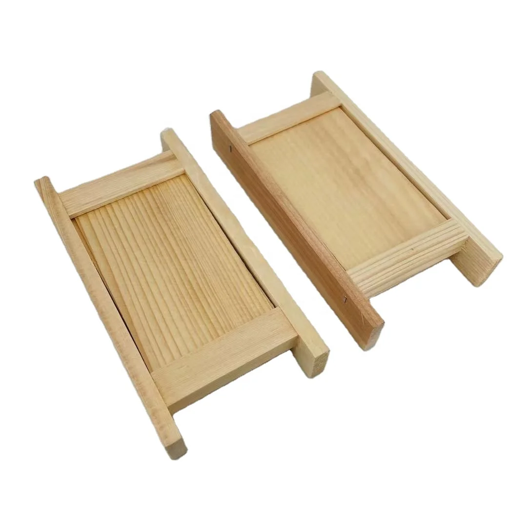 
 disposable pine wooden sea urchin box  