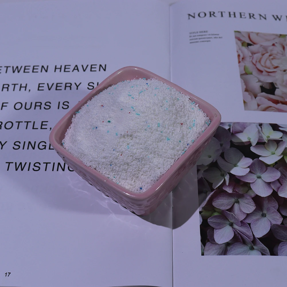 Small Sachet packing 30g 35g Laundry Detergent Powder clean bright fresh for hand wash, front and top loading washing machine