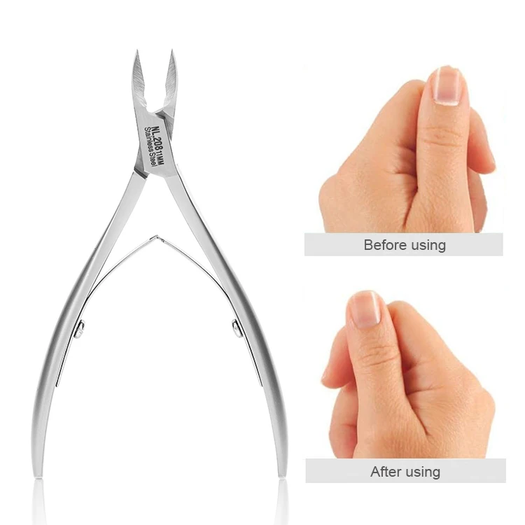 High Quality Nail Art Care Tools Trimmer Manicure Products Nail Cuticle Nippers with Private Logo