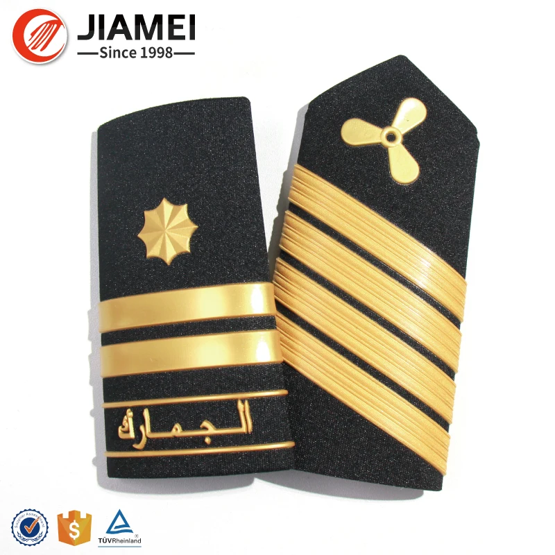 Soft Pvc Badge Epaulettes Custom Printed Arm Badges
