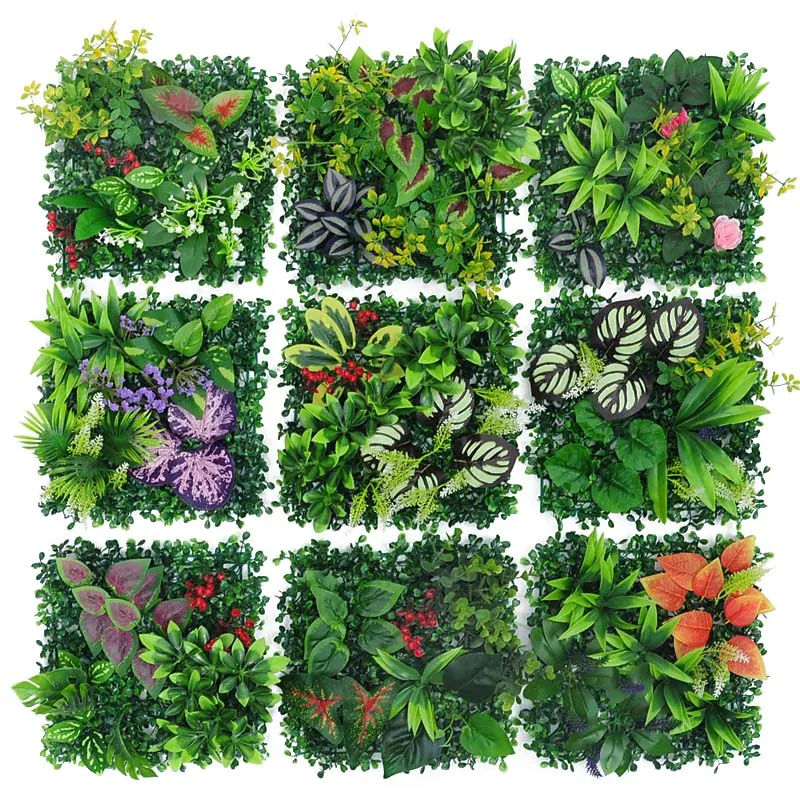 Панель из искусственного самшита 3D панель для использования в помещении