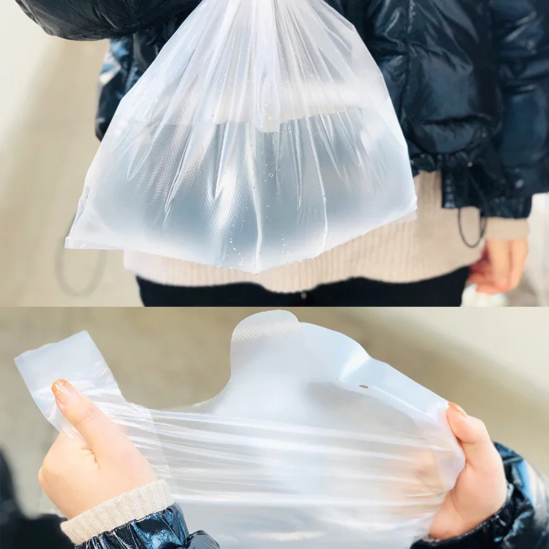 YC Disposable Plastic Hdpe/ldpe T-shirt Shopping Polythene Bag/supermarket Grocery Retail Sack