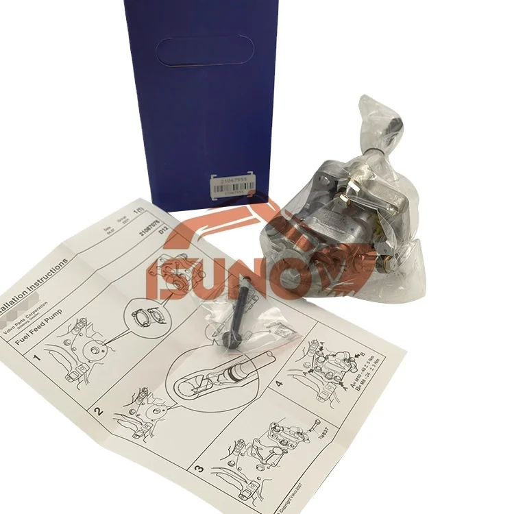ISUNO Fuel Pump For D12D FH12 FM12 Diesel Engine 20752310 21067551