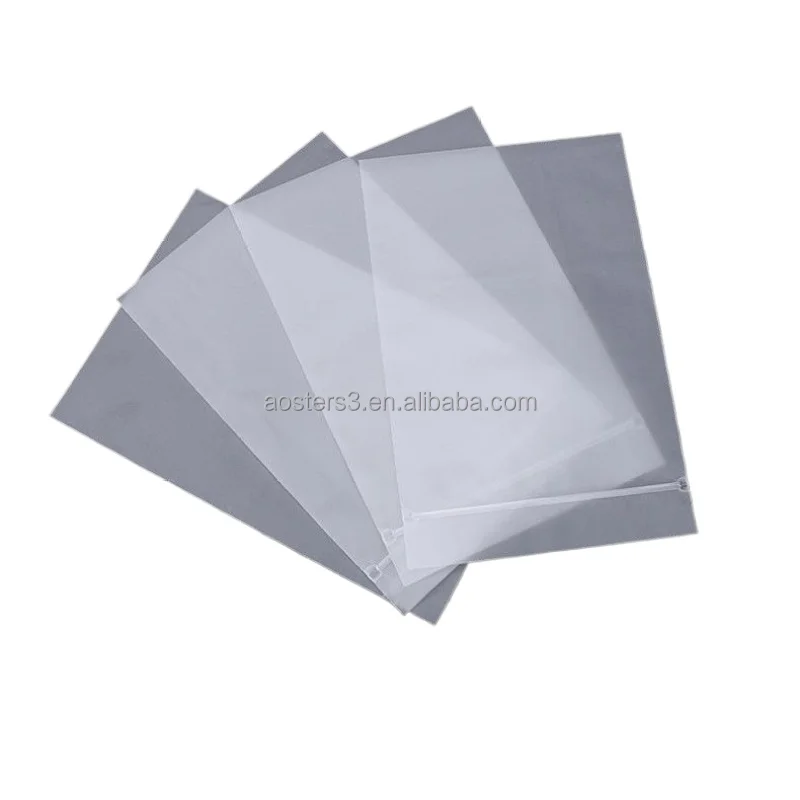 clear zipper bag Self-Sealing Bag Bone Sticking Clothing Plastic Packaging Bag