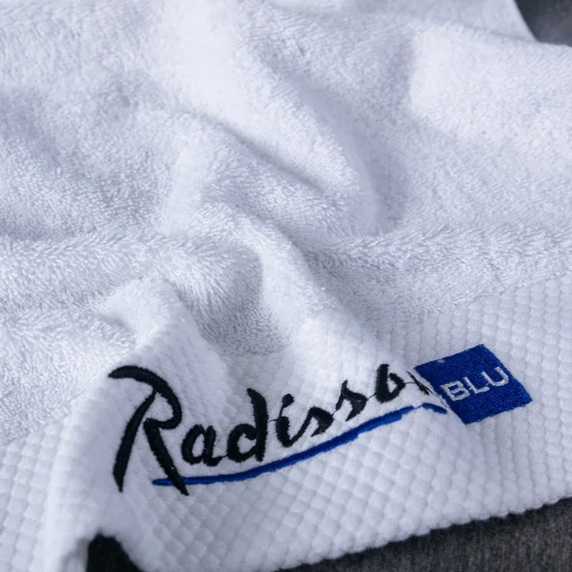 Factory price hotel spa facial TOWELS with embroidery logo
