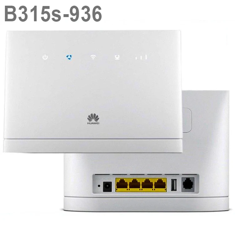 Разблокированный Huawei B315S-936 маршрутизатор Lte 4G Cpe 150 Мбит/с модем 4G, Wi-Fi, Sim карты Rj11 порт беспроводной Мобильная компиляция java-приложений! Высокая скорость фрезерный станок