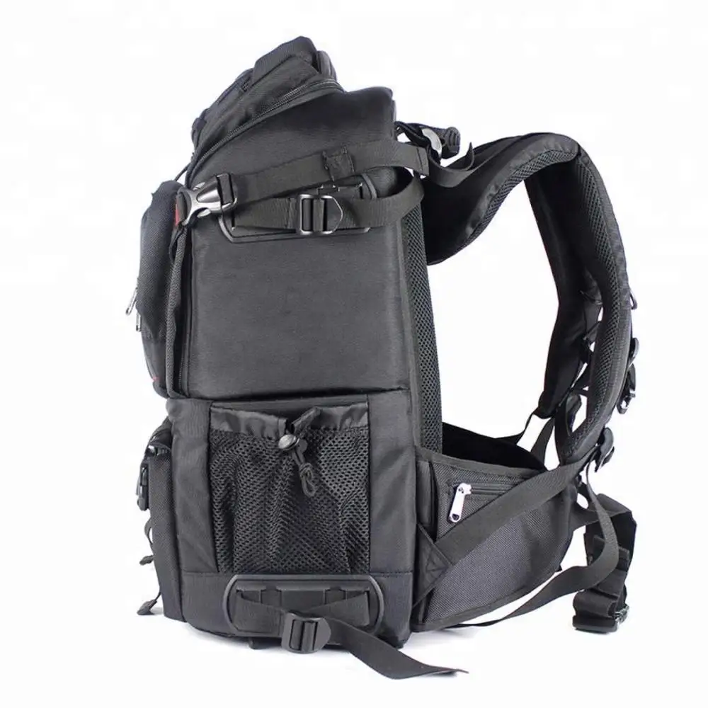 Large Professional DSLR Travel Backpack Gadget Bag With Rain Cover For Laptop And Camera