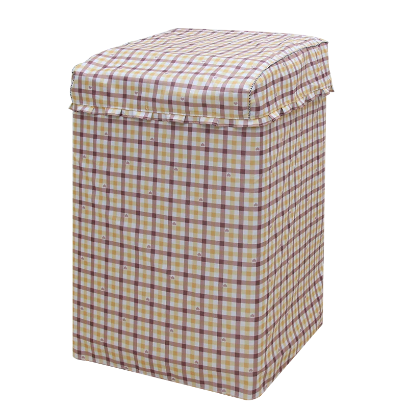 Storage universal cartoon drum washing machine cover cloth fresh single and double refrigerator dust cover towel