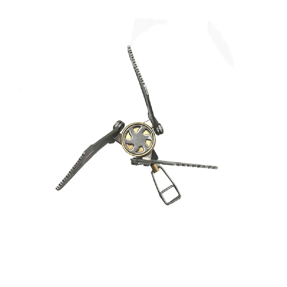 Outdoor Portable Folding Mini Camping Gas Stove Survival Furnace Stove 45g 3000W Pocket Hiking Picnic Cooking Gas Cooker Stove