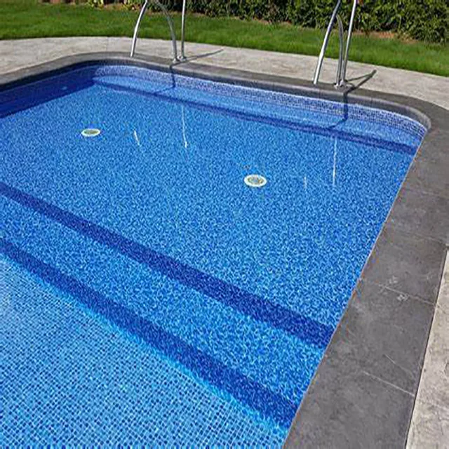 Inground liner roll pool 15mm blue pvc pool liner