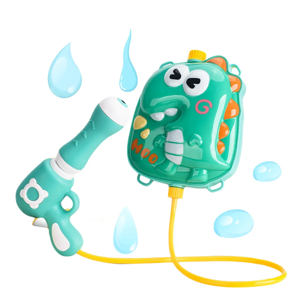 2024 Summer Toys 1000-2000 ml Water Gun Cute Cartoon Toy Kids Backpack Unicorn Water Gun Beach Pumping Play Water Gun