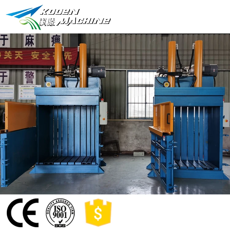 Double Cylinder Baling Press / Plastic Baler / Pet Bottle Baler Machine for Sale