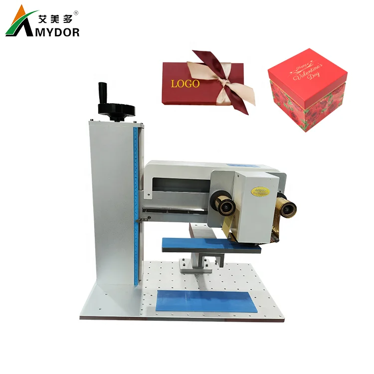 8025D Digital Gift Food Packaging Paper Box Bags Hot Stamping Machine for Candy Chocolate Box